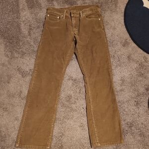 Levis Men's Brown Corduroy Pants